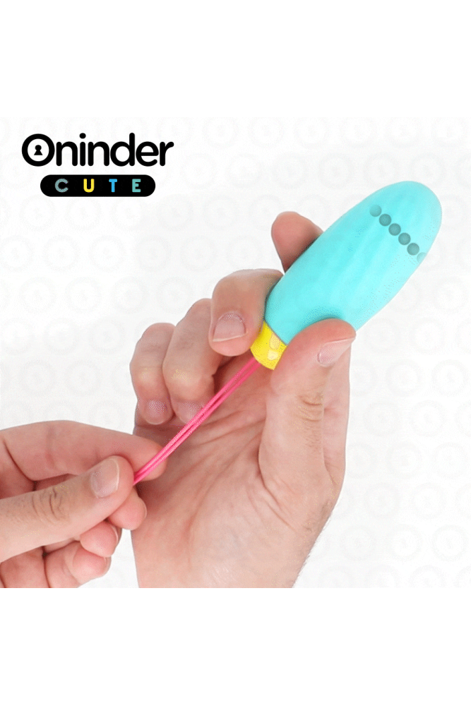 ONINDER CUTE - UOVO VIBRANTE LOVE PLEASURE - GEMME ROTANTI IN SILICONE - APP GLOBALE GRATUITA