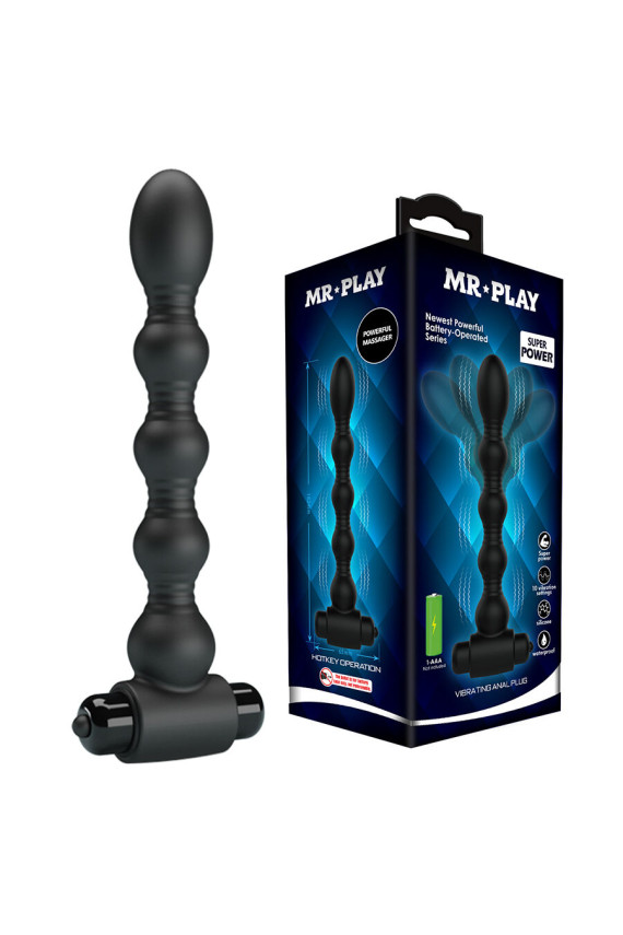 MR PLAY - MASSAGGIATORE ANALE VIBRANTE