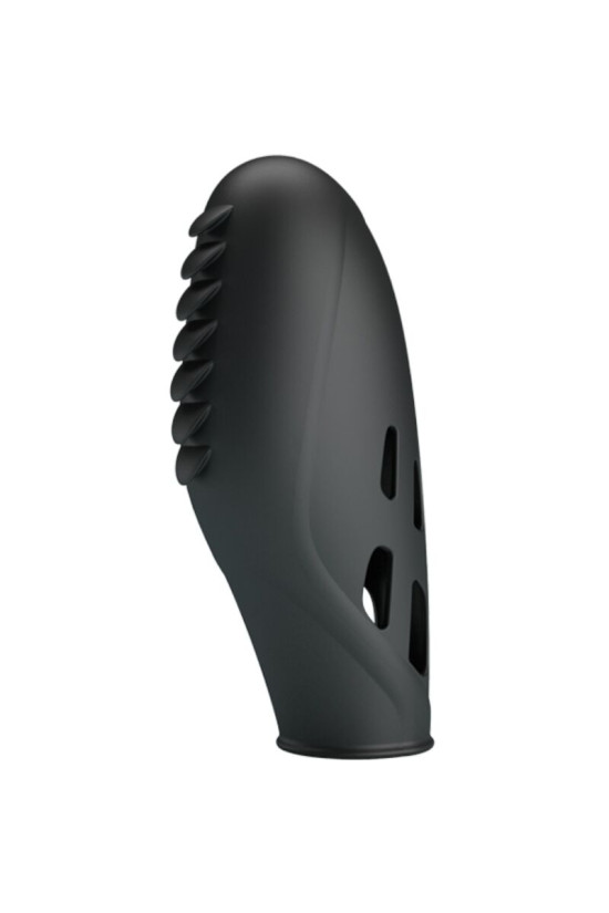 PRETTY LOVE - VIBRATORE DA DITO IN SILICONE GILO NERO