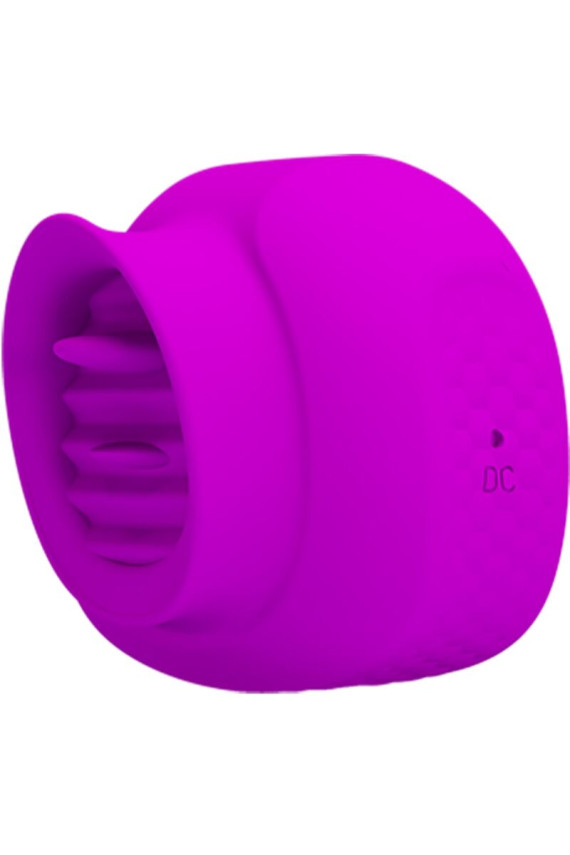 PRETTY LOVE - ESTELLE STIMOLATORE PER CLITORIDE LINGUA 12 VIBRAZIONI VIOLA