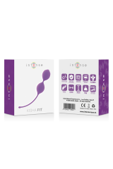 INTENSE - KISHA FIT IN SILICONE KEGEL LILLA