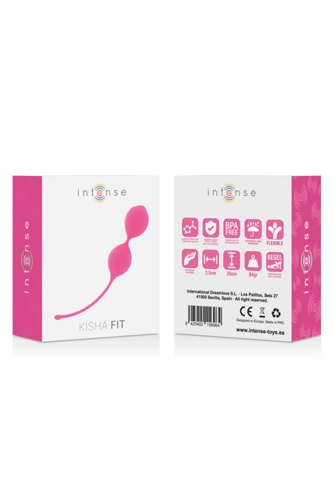 INTENSE - KISHA FIT IN SILICONE KEGEL FUCSIA