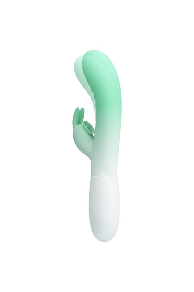 PRETTY LOVE - VIBRATORE CONIGLIO CERBERUS 3O VIBRAZIONI VERDE