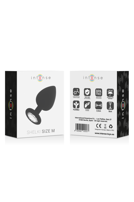 INTENSE - SHELKI M ANAL PLUG NERO