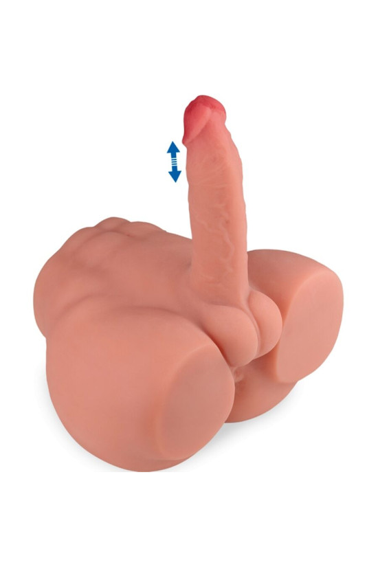 XISE - FREDERICO MASTURBADOR DILDO REALISTICO POSIZIONE FRONTALE CON SPINTA 15 CM