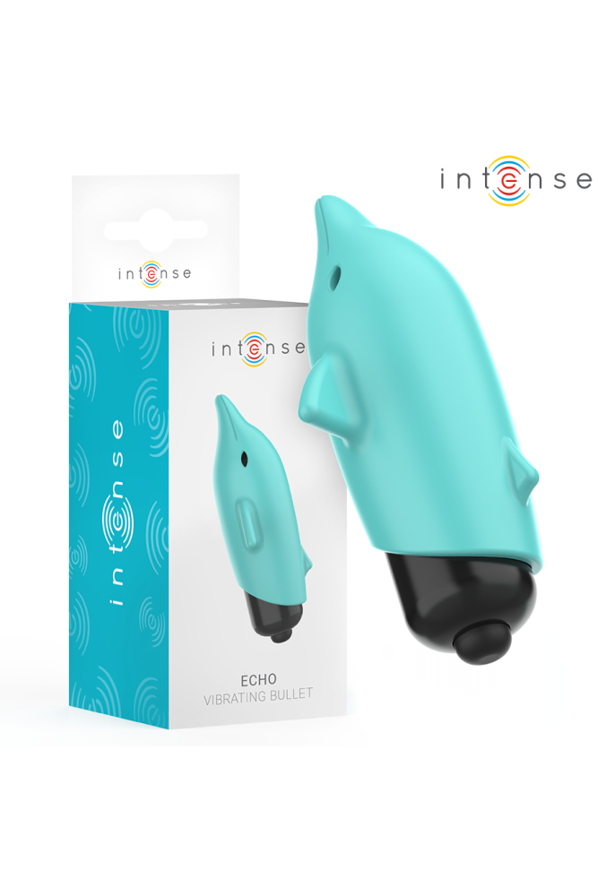 INTENSE - ECHO VIBRANTE BULLET DELFINO BLU 8 X 4