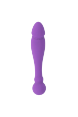 INTENSE - SILICONE RICK DUAL LILLA