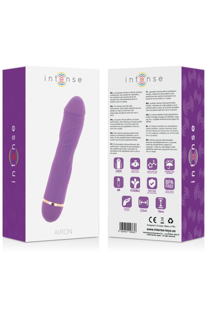 INTENSE - AIRON 20 VELOCIT SILICONE LILLA