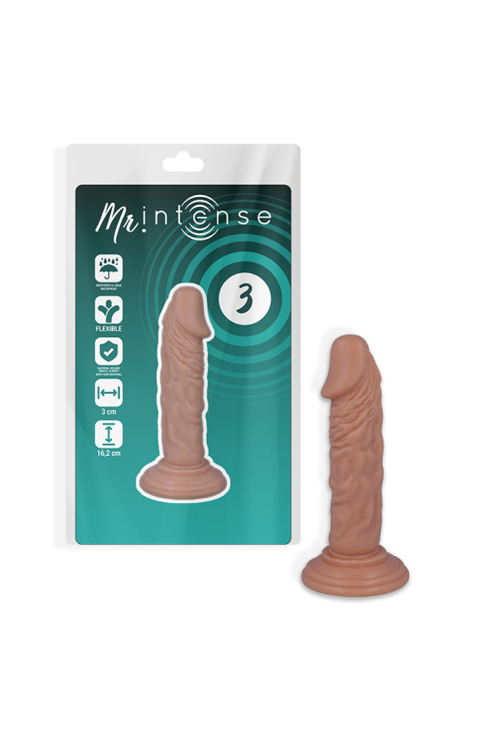 MR INTENSE - 3 PENE REALISTICO 16.2 CM -O- 3 CM