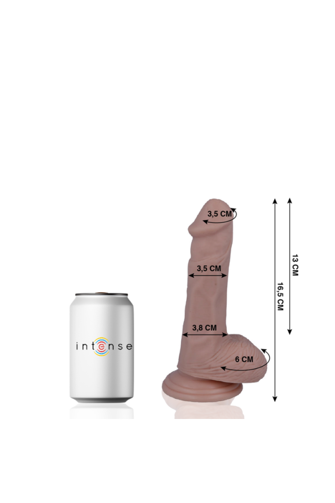 MR INTENSE - 5 PENE REALISTICO 16.5 CM -O- 3.5 CM