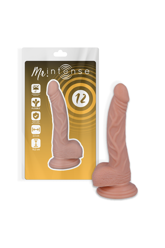 MR INTENSE - 12 PENE REALISTICO 18.2 CM -O- 2.5 CM