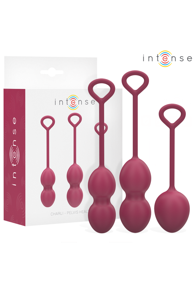 INTENSE - KIT PALLINE KEGEL CHARLI BORDEAUX