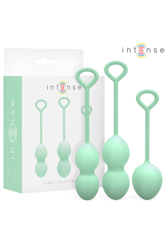 INTENSE - KIT PALLINE KEGEL CHARLI VERDE CHIARO