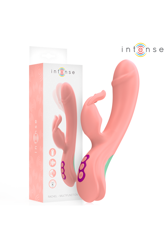 INTENSE - RACHEL RABBIT VIBRATOR 5 VIBRAZIONI ROSA