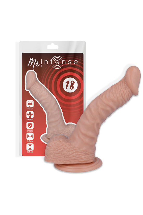 MR INTENSE - 18 PENE REALISTICO 19.8 CM -O- 3.2 CM