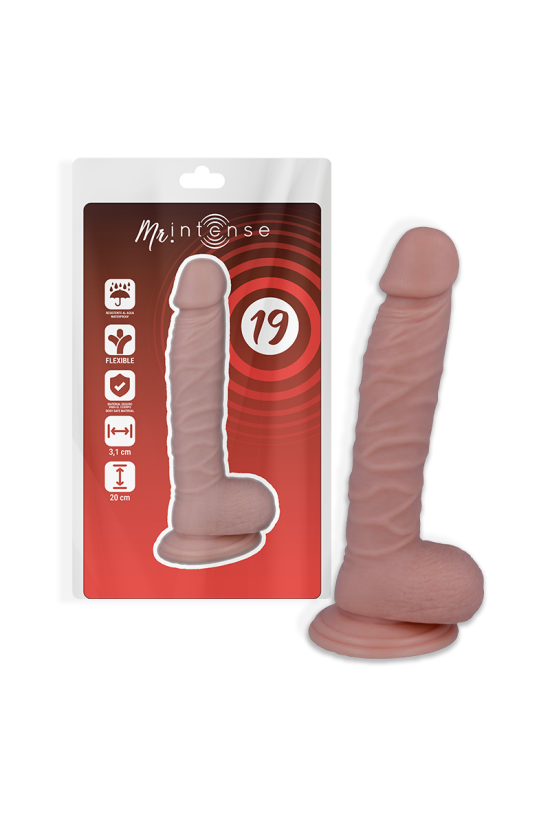 MR INTENSE - 19 REALISTIC PENIS 20 CM -O- 3.1 CM