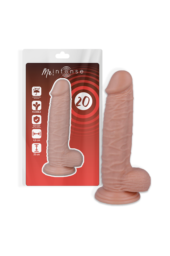 MR INTENSE - 20 REALISTIC PENIS 20 CM -O- 4.6 CM