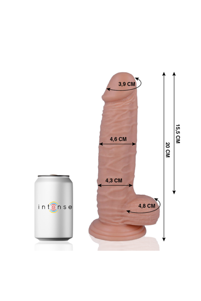 MR INTENSE - 20 REALISTIC PENIS 20 CM -O- 4.6 CM