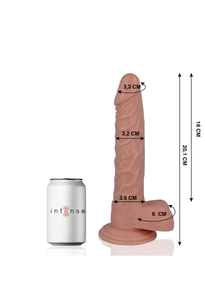 MR INTENSE - 21 PENE REALISTICO 20.1 CM -O- 3.2 CM
