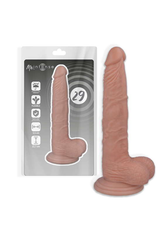 MR INTENSE - 29 PENE REALISTICO 22.7 CM -O- 3.5 CM