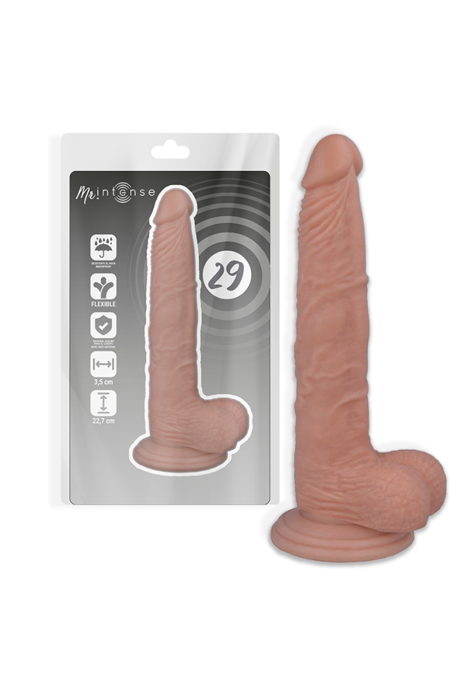 MR INTENSE - 29 PENE REALISTICO 22.7 CM -O- 3.5 CM