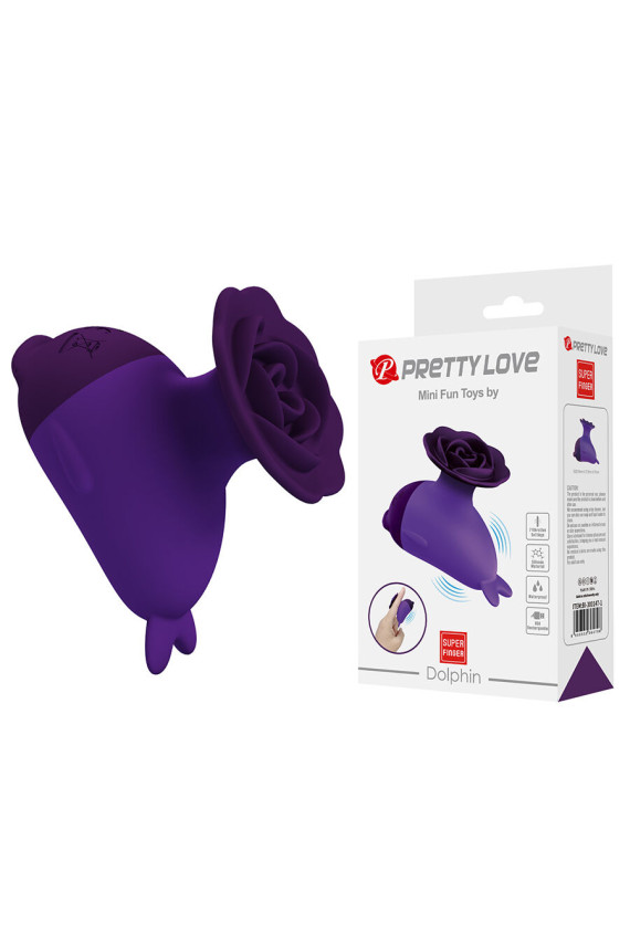PRETTY LOVE - DOLPHIN MINI VIBRATORE CON CLIP