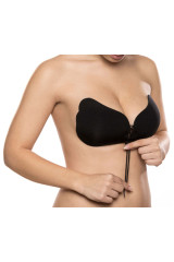 BYE-BRA - LACE-IT VALORIZZAZIONE PUSH-UP NERO COPPA A