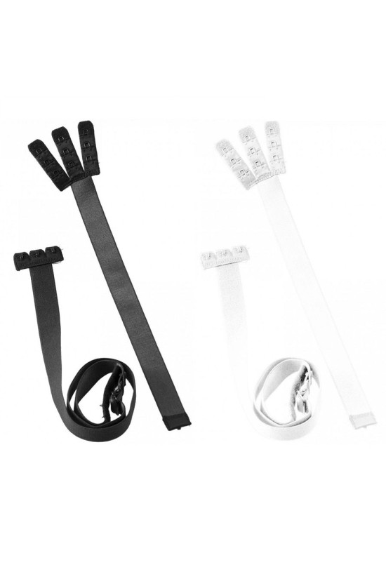 BYE-BRA - ADATTATORE PER REGGISENO APERTO SULLA SCHIENA NERO & BIANCO