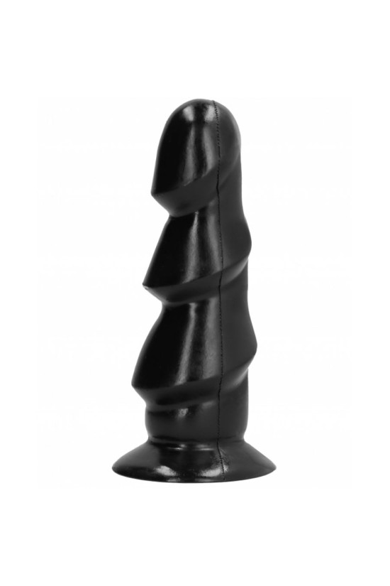 ALL BLACK - DILDO 17 CM