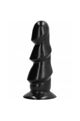 ALL BLACK - DILDO 17 CM