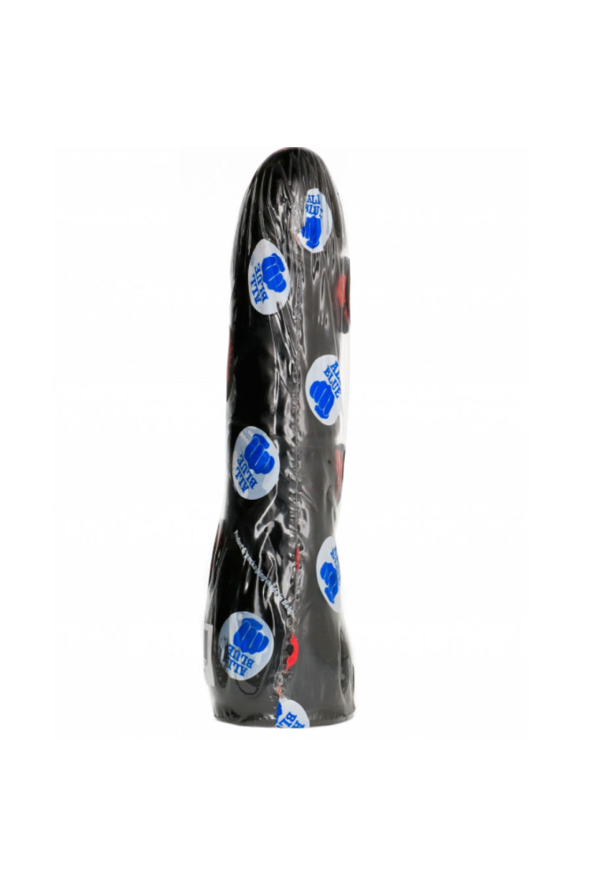 ALL BLACK - DILDO NERO REALISTICO 20 CM