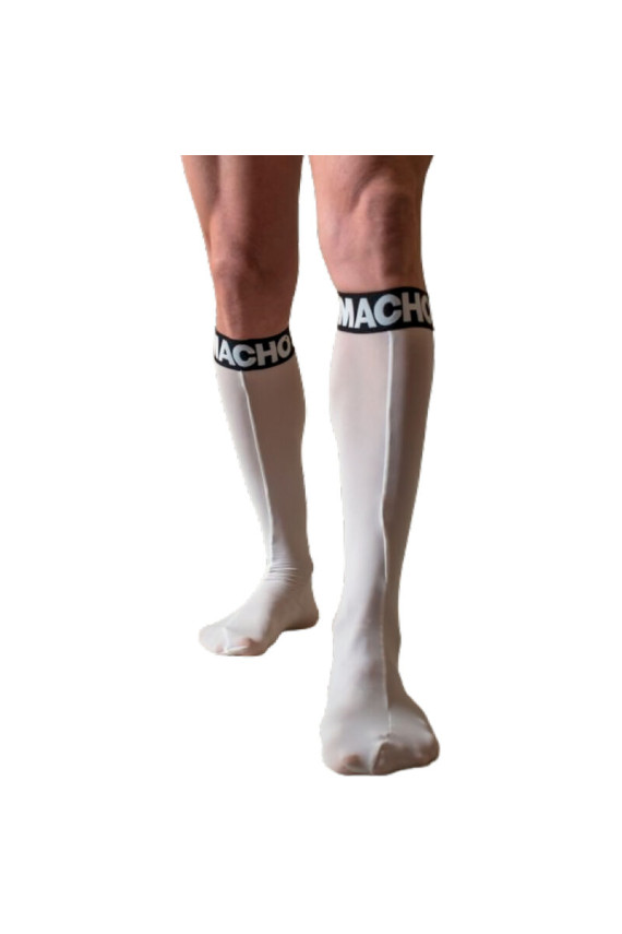 MACHO - CALZINI SOTTILI TAGLIA UNICA BIANCO