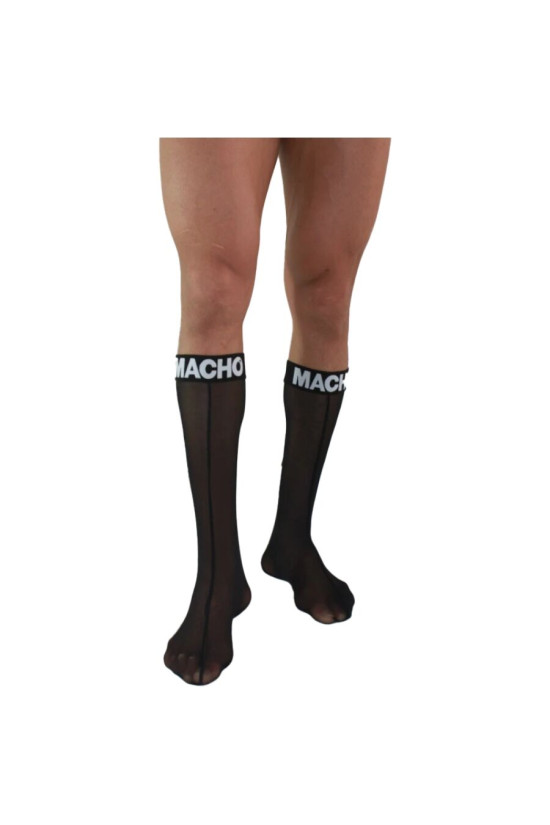 MACHO - CALZINI SOTTILI TAGLIA UNICA NERI