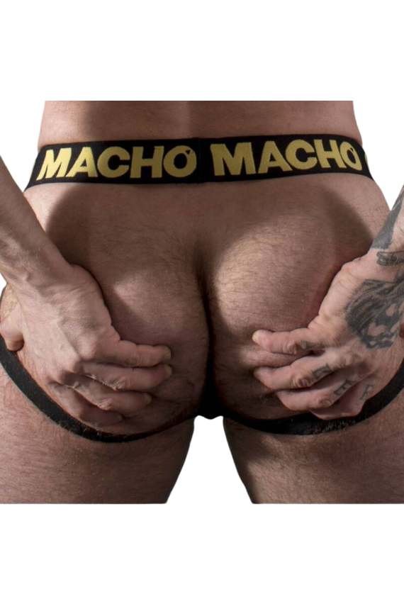 MACHO - MX25AC JOCK GIALLO PELLE M
