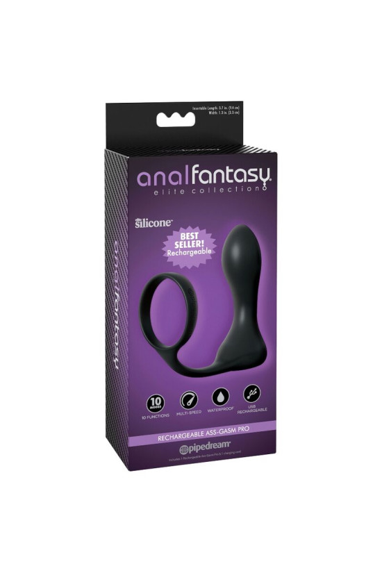 ANAL FANTASY ELITE COLLECTION - RICARICABILE ASS-GASM PRO