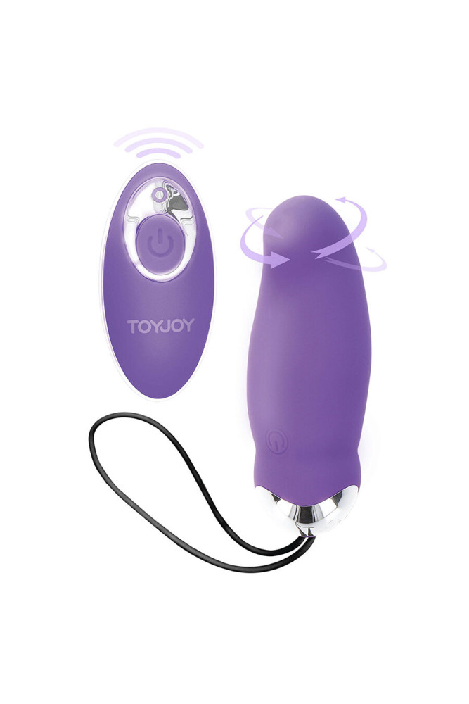 TOYJOY - FELICITÀ IL MIO ORGASMO EGGSPLODE VIBRATORE VIOLA TELECOMANDO