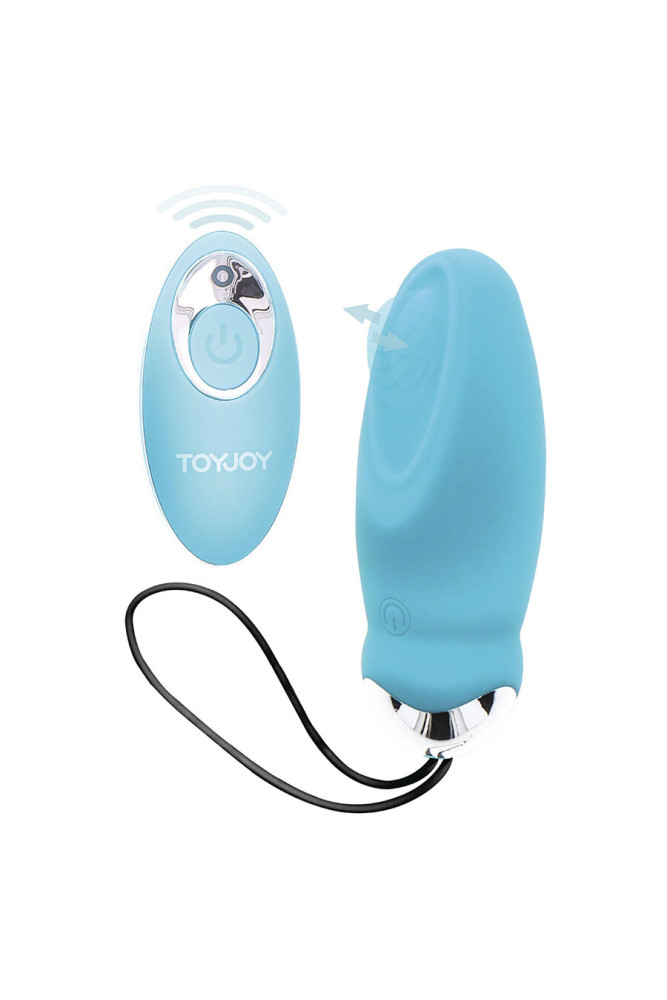 TOYJOY - VIBRATORE HAPPINESS SONO COSÌ EGGCITED CON TELECOMANDO BLU
