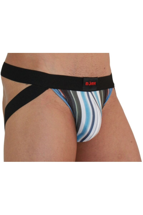 BURN - 009 JOCK MULTICOLORE / NERO M