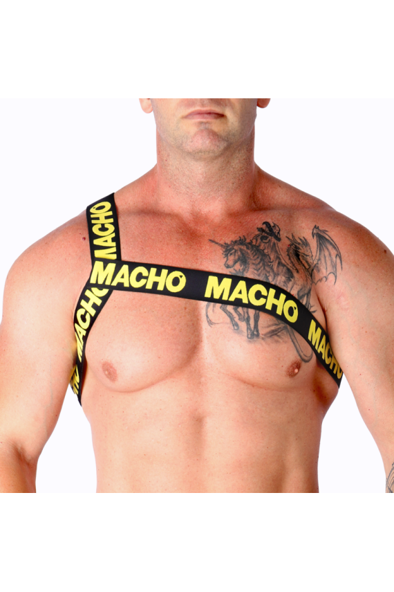 MACHO - PETTORINA ROMANA GIALLA S/M