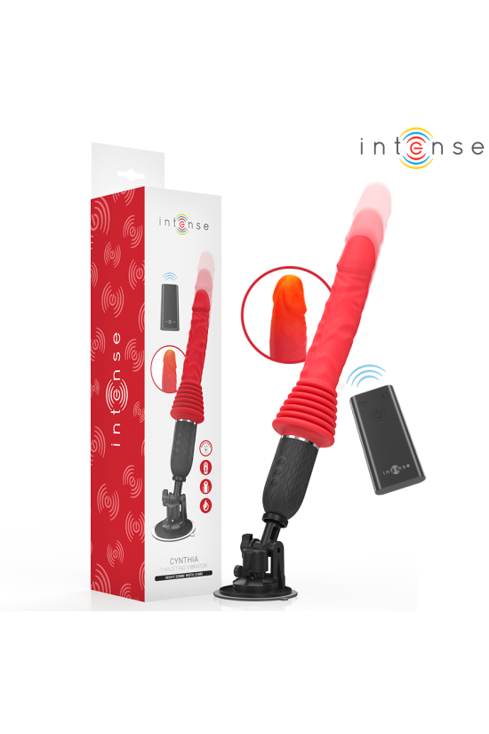 INTENSE - CYNTHIA VIBRATORE A SPINTA CON TELECOMANDO E CALORE