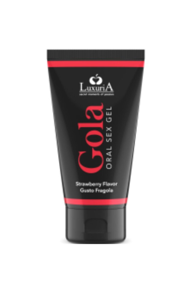 INTIMATELINE LUXURIA - GEL PER SESSO ORALE GUSTO FRAGOLA 50 ML