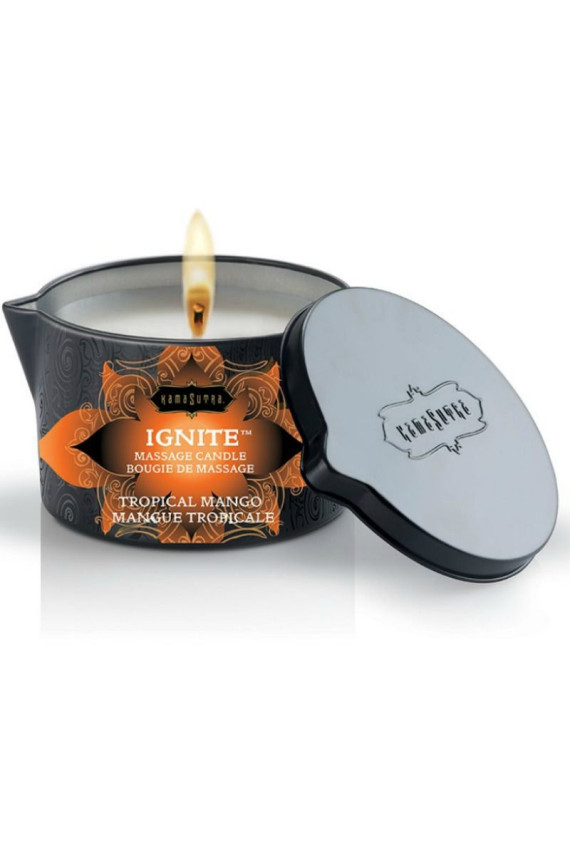 KAMASUTRA - CANDELA DA MASSAGGIO KAMASUTRA - MANICO TROPICALE 170 GR