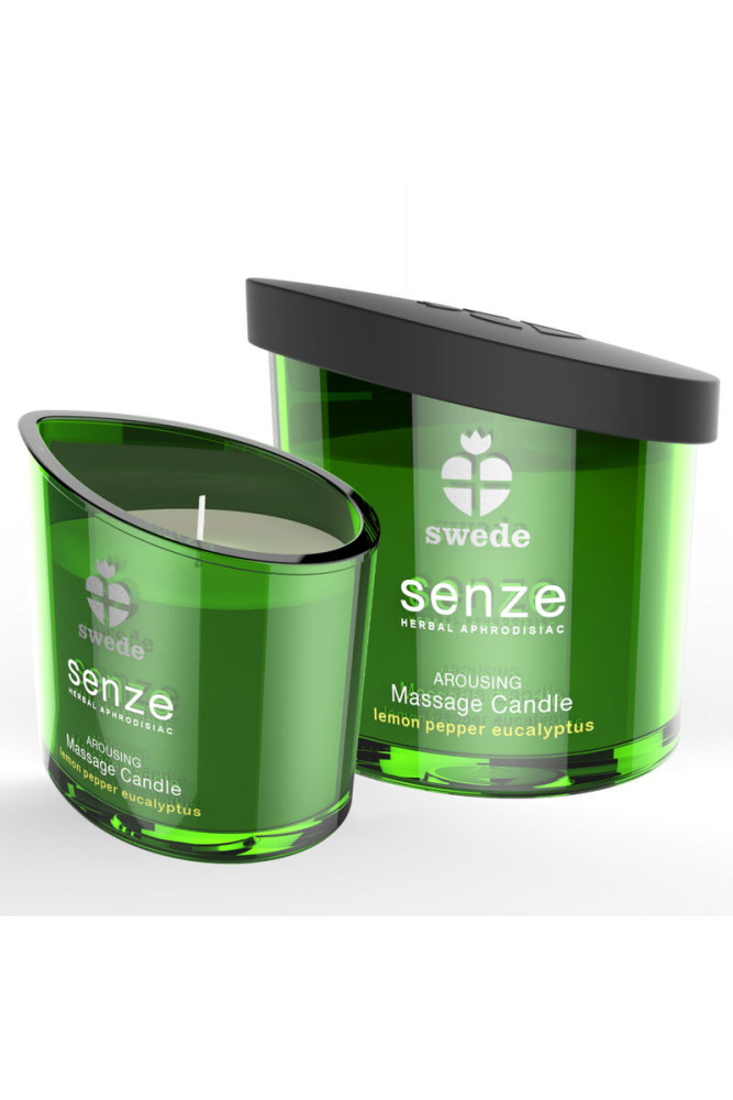 SWEDE - CANDELA DA MASSAGGIO SVIZZANTE SENZE - LIMONE