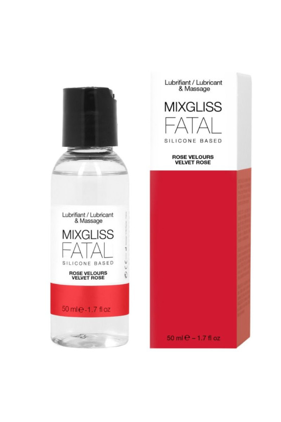 MIXGLISS - LUBRIFICANTE SILICONE ROSE FATALI 50 ML
