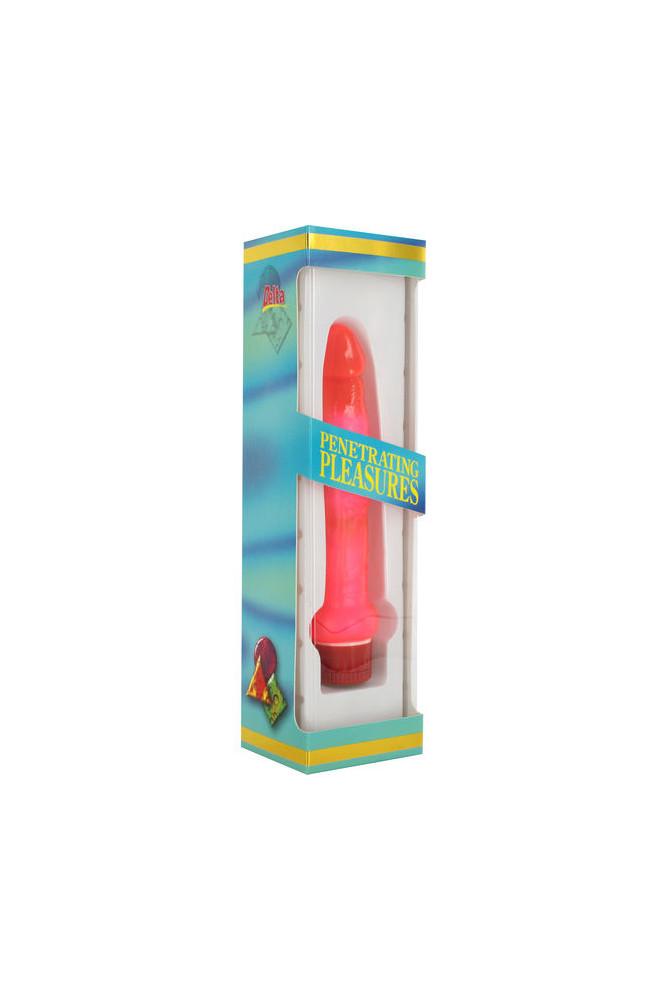 SEVEN CREATIONS - VIBRATORE ANALE JELLY ROSA SOTTILE