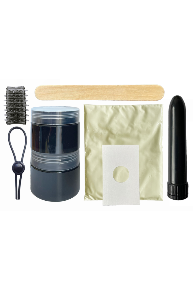 CLONEBOY - KIT CLONATORE DEL PENE CON VIBRAZIONE NERO