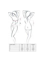 PASSION - WOMAN CORSETTO KATRISS NERO TAGLIA L/XL