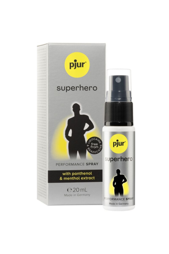 PJUR - SUPERHERO PERFORMANCE RITARDANTE SPRAY 20 ML