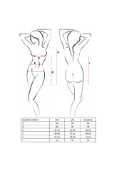 PASSION - WOMAN MADDIE CORSETTO NERO TAGLIA L/XL