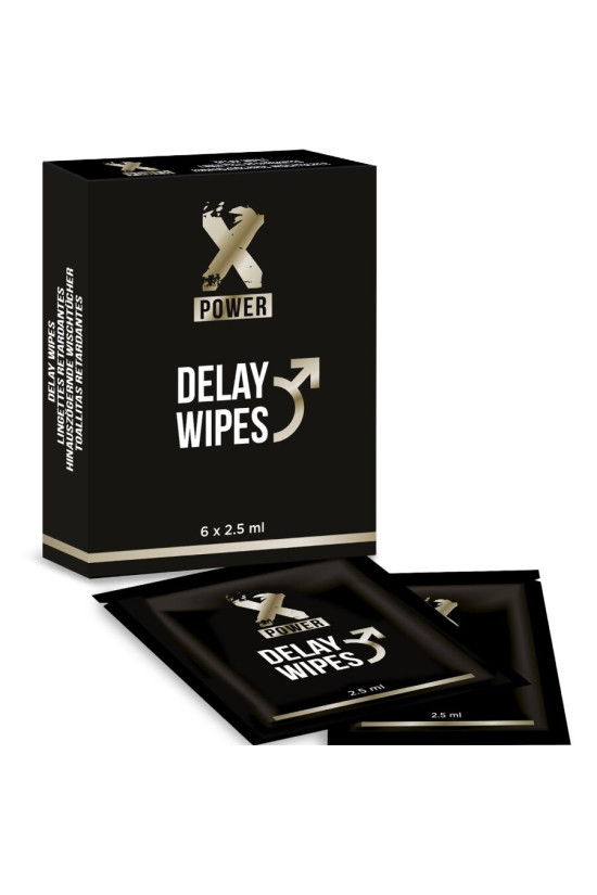 X POWER - SALVIETTE RITARDATE 6 UNITÀ